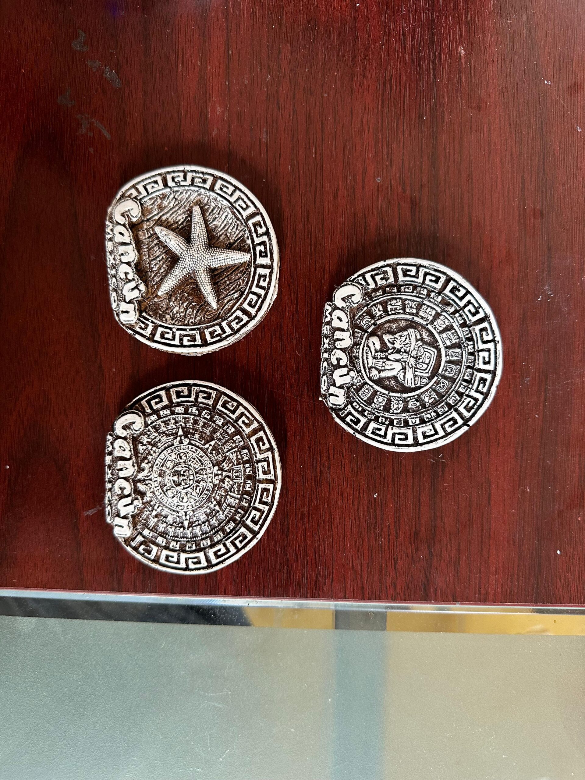 Set de 3 imanes en resina