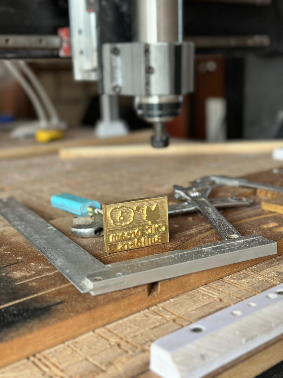 Sello CNC en Latón para alimentos